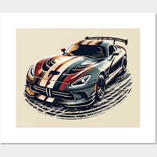 Dodge viper Posters and Art